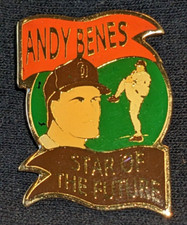 VINTAGE SAN DIEGO PADRES ANDY BENES "STARS OF THE FUTURE" COLLECTIBLE PIN