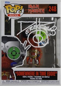 Autógrafo Derek Riggs JSA Firmado por Eddie Iron Maiden FUNKO POP #248 - Imagen 1 de 8