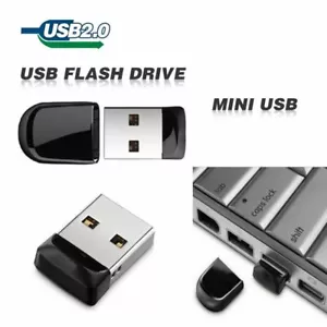 2TB 512GB Mini USB Flash Drive Thumb U Disco Memory Stick Pen PC Laptop - Picture 1 of 11