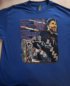 NY RANGERS HENRIK LUNDQVIST SHIRT 2XL JERSEY RETIREMENT NIGHT 1/28/2022 - Picture 1 of 8