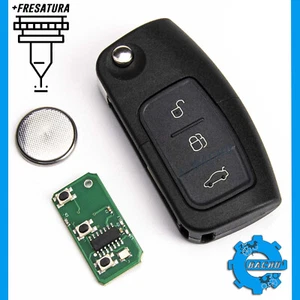 1337641 433mhz f021 REMOTE CONTROL FORD FIESTA MONDEO FOCUS C-MAX + MILLING - Picture 1 of 9