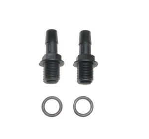 Swiftech NPSM1-4 LEGACY 1/4" NPSM BLACK NYLON BARB FITTINGS (2 Pack) - Picture 1 of 1