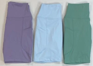 Women's Nike One FZ6758 Gentle Support High Rise 8" Biker Shorts New - Picture 1 of 8