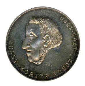 DDR - Greifswald - Rathaus - Ernst Moritz Arndt - 1769-1860 - SILBER - ANSCHAUEN - Bild 1 von 2