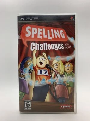  Spelling Challenges and More Sony PSP 2007 PlaystatIon Portable Black Label - Image 1 of 4