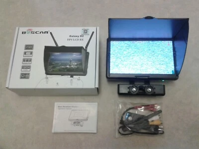 Boscam Galaxy D2 Monitor 5,8G Empfänger FPV Display RC Drohne Flysight Black Pearl - Bild 1 von 4