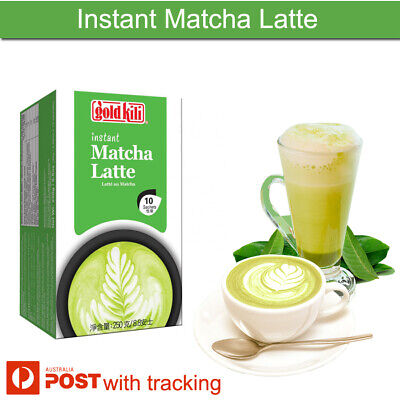 Gold Kili Instant Matcha Latte 10 Sachets Smooth Creamy Green Tea Latte 250g • 12.40$