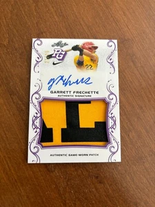 Garrett Frechette 2018 Leaf Perfect Game Purple Patch Auto PA-GF1 Giants /25 - Bild 1 von 2
