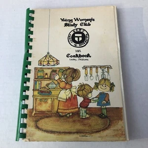 Young Women's Study Club 1981 Kochbuch Leedy OK GFWC Vintage spiralgebunden - Bild 1 von 8