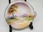 ANTIQUE NORITAKE HAND PAINTED NIPPON DISH  ~  M WITH WREATH (MORIMURA BROTHERS) 