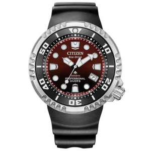 Citizen Promaster BN1024-01Z Men's Red Gradient Dial Diver Watch – Eco-Drive, 46 - Picture 1 of 6