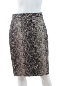 Lanvin Rock mit Schlangenmuster / schwarz - Bild 1 von 4