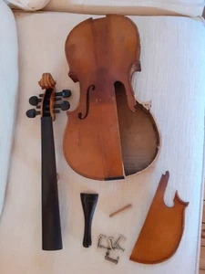Violine Geige - Reparatur notwendig - needs repair - Stradivari Modell - Bild 1 von 6
