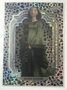 DISNEY : QUEEN ELINOR 2024 TOPPS CHROME BLACK/WHITE SPECKLE 2/101 BRAVE #145 - Picture 1 of 2