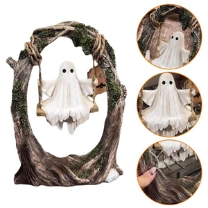 Statue Swing Cute Resin Home Tabletop-Decoration For Halloween Decoration - Picture 1 of 8
