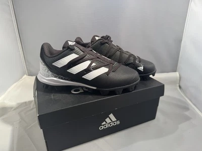 Adidas Cleats Boys Afterburner 3 Md Baseball Shoes Size 3  Youth Stripe Life - Image 1 of 4