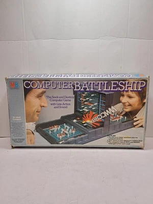  MB computer battleships electronic board game Complete working vintage 1983 VGC - Image 1 of 4