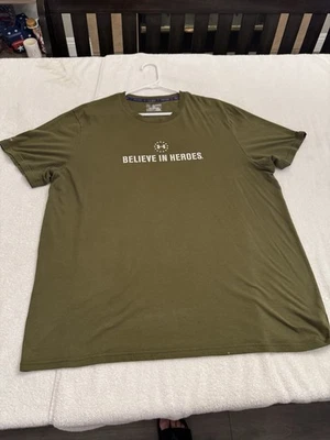 Under Armour Believe In Heroes Wounded Warrior Project Camiseta Lote 2XL (3) Foto 1 de 4