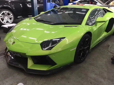 Carbon Fiber Body Kit Lip Side Skirt Spoiler Diffuser Fit Lamborghini Aventador - Image 1 of 4