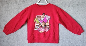 Disney Store Adventures Tarzan Peter Pan Hercules Red Sweatshirt Youth Size M - Picture 1 of 11
