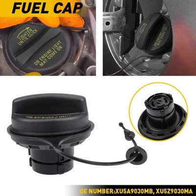 For FORD F-150 1997-09 EXCURSION 2000-05 WINDSTAR 98-99 Fuel Gas Cap with Strap - Image 1 of 4