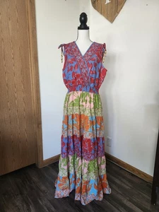 Nuevo con etiquetas Maxi Vestido Sam And Jess Serene Esquí Floral - Imagen 1 de 7