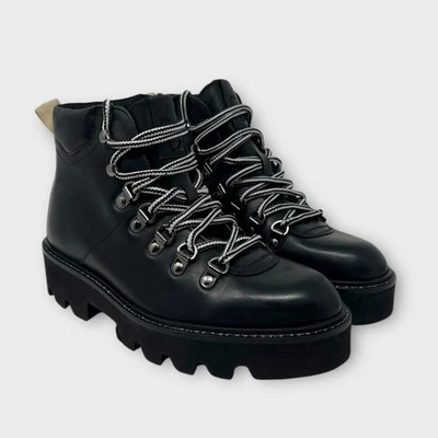 Туристические ботинки Ted Baker Ammella черная кожа на шнуровке размер 4,5 - Изображение 1 из 4