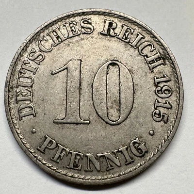 1915 Germany 10 Pfennig - Coin #C-013 - Image 1 of 2