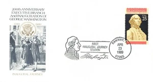200TH ANNIVERSARY EXECUTIVE BRANCH AND INAUGURATION OF GEORGE WASHINGTON  - Picture 1 of 2