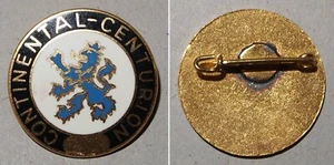 Emaillierte Broschen-Anstecknadel CONTINENTAL-CENTURION - Bild 1 von 1