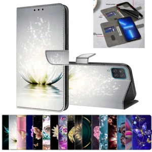 Case For Samsung Galaxy Note 8 9 10 + 20 Patterned Flip Wallet Stand Phone Cover - Picture 1 of 32