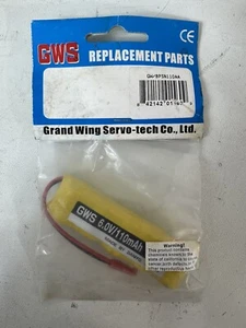 GWS Ni-CD Battery Pack 6.0V 110mAh RC Airplane NIP Old Stock - Picture 1 of 3