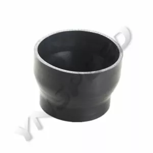 3Ply 4" To 3.75'' Straight Turbo/Intake/Intercooler Silicone Coupler Hose Black - Bild 1 von 4