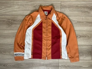 Vintage 90’s Very Rare Logo Diesel Italy Orange Jacket - Picture 1 of 12