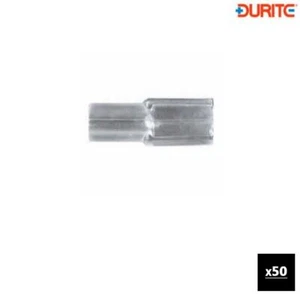 Durite 0-005-19 Isolatore in PVC trasparente per terminali lama 4,80 mm (confezione da 50) - Foto 1 di 1