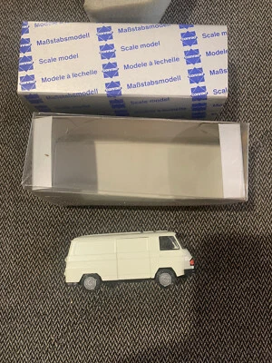 Винтажный Conrad 1:50 масштаб Mercedes Benz MB 170 белый литая модель фургона 1606 новый в коробке - Изображение 1 из 4