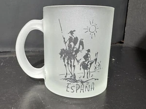 Opaque Pablo Picasso Don Quixote of La Mancha 1955 Artwork Mug - Picture 1 of 8