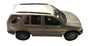 1999 Mercedes-Benz ML320 Die Cast Metal SUV 1/64, Silver Special Edition Loose - Picture 1 of 5