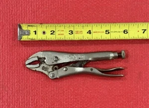 Vintage RARE Vise-Grip Petersen Dewitt 5WR Straight Locking Pliers Made in USA - Picture 1 of 4