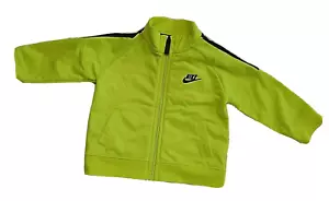 Nike Kids Sweat Jacket Size 6-9 M Green - Picture 1 of 5