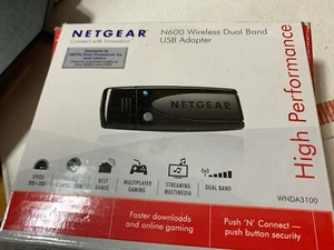 Adaptador USB inalámbrico de doble banda NetGear WNDA3100-100NAS - Imagen 1 de 6