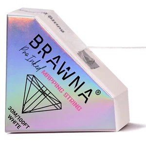 BRAWNA White Brow Mapping Saite für Augenbrauenmessung - Microblading Zubehör - Bild 1 von 7