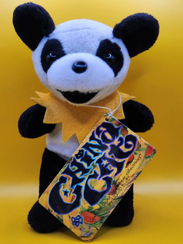 RARE Grateful Dead China Cat Beanie Bear 3rd Edition Collectable by Liquid Blue