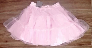 BNWT GIRLS NEXT PINK TUTU SKIRT 2-3 YR NEW PARTY BALLET DRESS TOP JACKET WEDDING - Picture 1 of 6