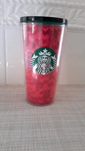 Starbucks  2022 Red Holiday 16 Oz Plastic Tumbler Cold Beverages Pre-owned - Picture 1 of 9