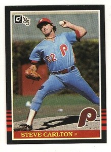 1985 Donruss #305 Steve Carlton - NM