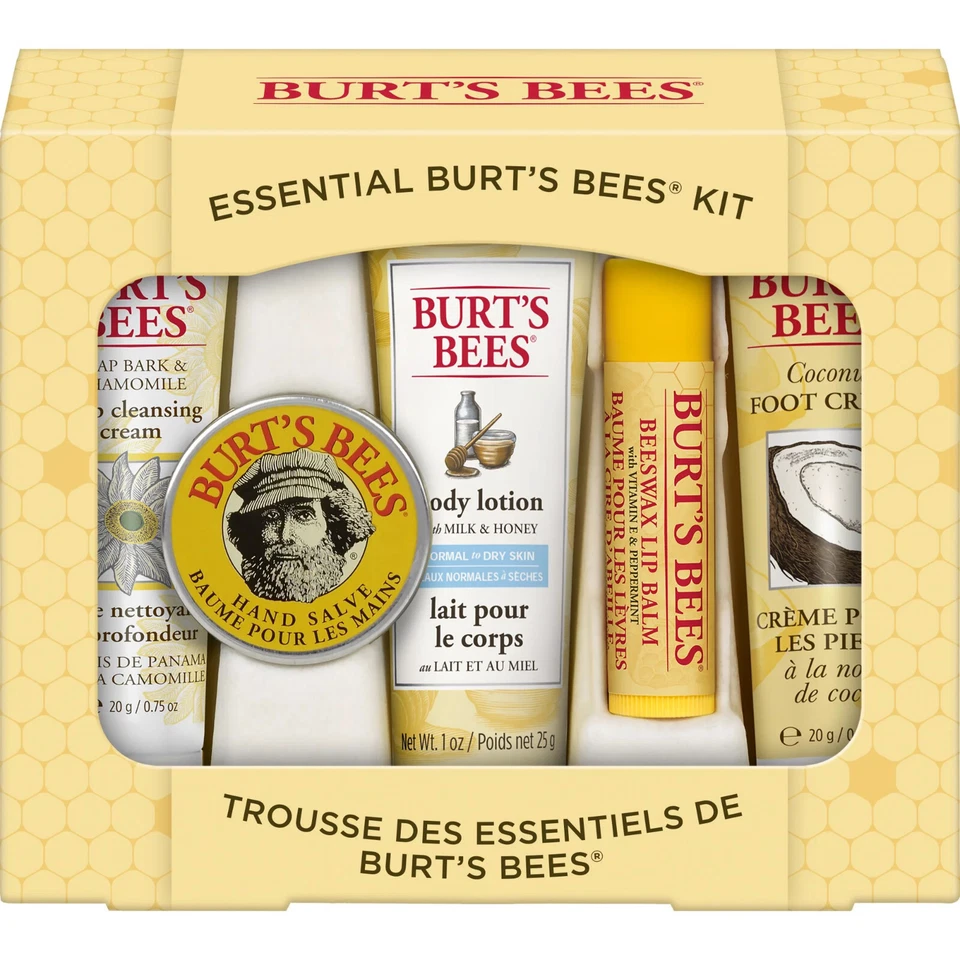 Juego de regalo esencial Burt's Bees, 5 productos de tamaño de viaje Foto 1 de 1