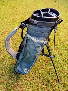 SUN MOUNTAIN GOLF Eclipse Lightweight Blue Stand Bag Single Carry Strap 4-Way - Picture 1 of 17