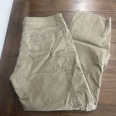 Kuhl Legendary Pants Mens 33x29 Brown Patina Dye Hiking Outdoors Workwear READ - Image 1 of 4