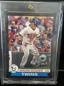 2016 Topps Heritage BLACK BORDER Brian Dozier - 1/1 - Picture 1 of 2